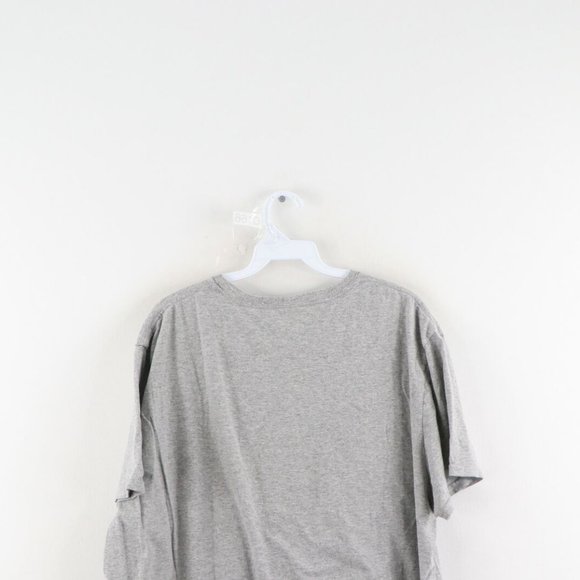 Vtg Streetwear Blank Distressed Short Sleeve Shirt - Picture 6 of 7